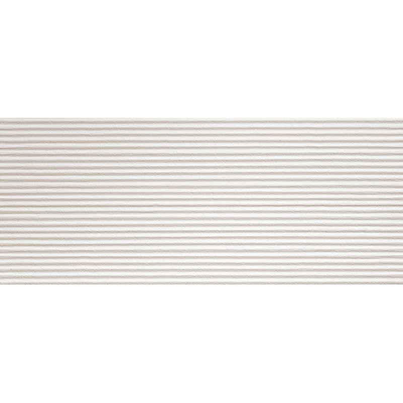 FAP CERAMICHE LUMINA SAND ART LUMINA 50 STRIPES WHITE EXTRA MATT 50X120 RETTIFICATO