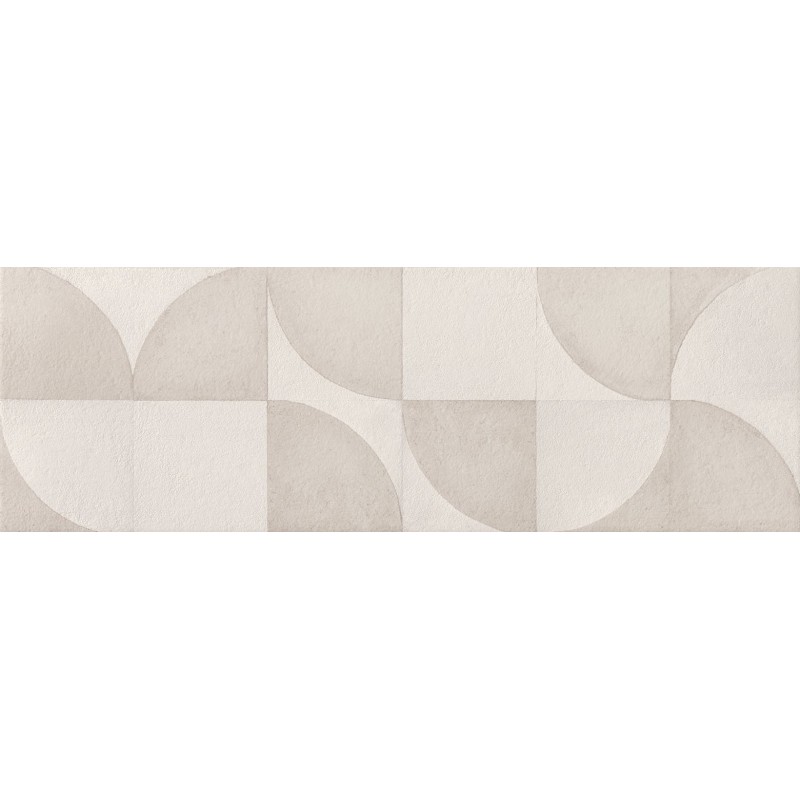 FAP CERAMICHE MAT&MORE DECO WHITE MATT 25X75