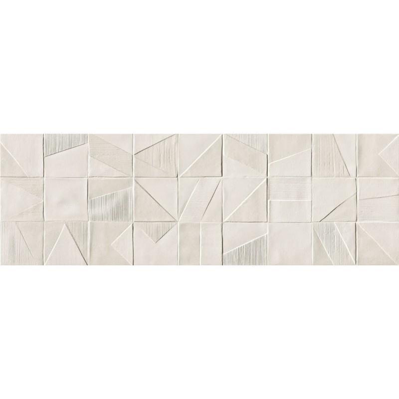 FAP CERAMICHE MAT&MORE DOMINO WHITE MATT 25X75