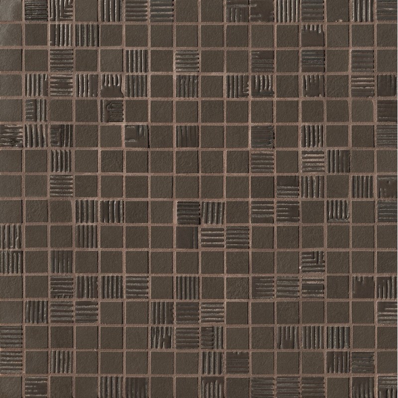 FAP CERAMICHE MAT&MORE BROWN MOSAICO 30,5X30,5