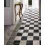 FAP CERAMICHE ROMA ANG. GRECA STATUARIO GRAFITE MOSAICO MATT 20X20