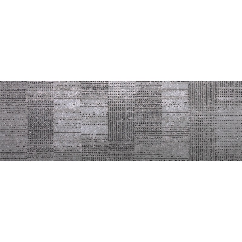 FAP CERAMICHE SHEER 25X75 CANVAS STEEL INSERTO MATT