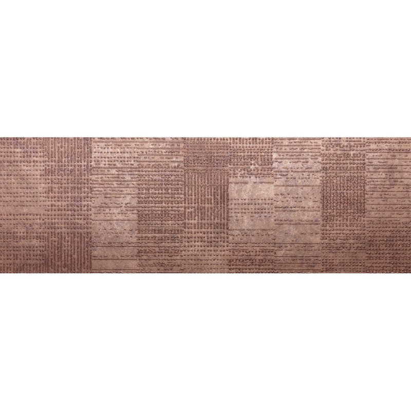 FAP CERAMICHE SHEER 25X75 CANVAS BRONZE INSERTO MATT