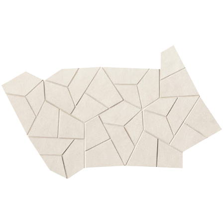 FAP CERAMICHE SHEER WHITE GRES FLY MOSAICO 25X41,5