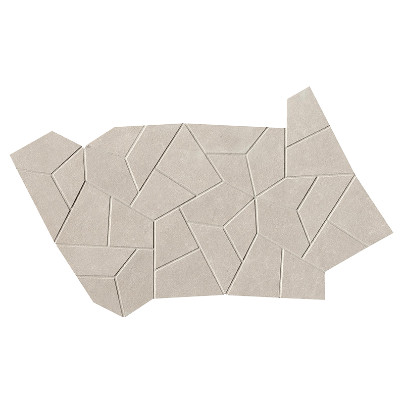 FAP CERAMICHE SHEER GREY GRES FLY MOSAICO 25X41,5