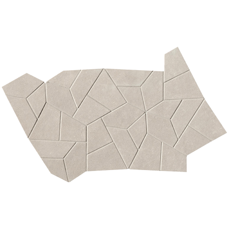 FAP CERAMICHE SHEER GREY GRES FLY MOSAICO 25X41.5