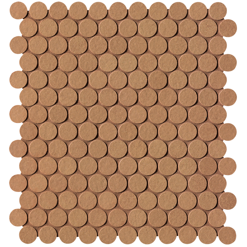 FAP CERAMICHE SUMMER TERRACOTTA GRES ROUND MOSAICO 29,5x32,5 R10