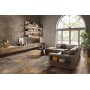 EMILCERAMICA TELE DI MARMO RELOADED FOSSIL BROWN MALEVIC FULL LAPPATO 30X60 Rectified