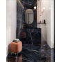 EMILCERAMICA TELE DI MARMO REVOLUTION CALACATTA BLACK NATURALE 60X120 RETTIFICATO