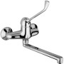 NETTUNO 2 WALL-MOUNTED KITCHEN FAUCET WITH CLINICAL LEVER
