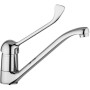 NETTUNO 2 KITCHEN FAUCET WITH CLINICAL LEVER AND CAST SPOUT