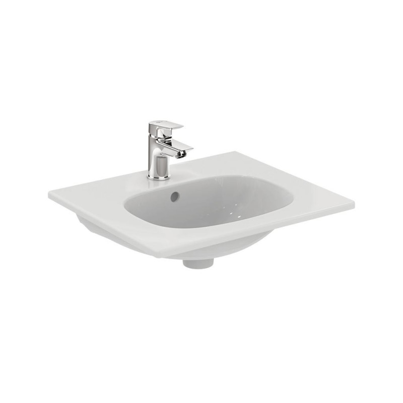 IDEAL STANDARD TESI LAVABO TOP 500MM BIANCO LUCIDO