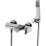 TANGO EXTERNAL BATHTUB MIXER WITH FLEXIBLE SHOWER SET