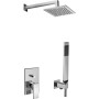 LEVEL SHOWER KIT WITH MECHANICAL MIXER + SHOWER HEAD + SHOWER SET