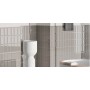 VOGUE TRASPARENZE BISELLO 10X20 TR ARGENTO (LUCIDA)