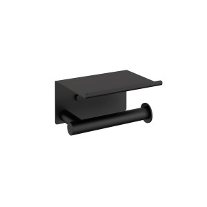 COSMIC ARCHITECT S+ TOILET PAPER HOLDER WITH COVER SOFT BLACK