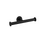 COSMIC ARCHITECT S+ DOUBLE TOILET ROLL HOLDER WITHOUT COVER SOFT BLACK