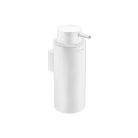 COSMIC BLACK & WHITE WALL DISPENSER IN SATIN WHITE 200ML