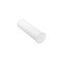 COSMIC BLACK & WHITE TOILET PAPER HOLDER WITHOUT COVER SATIN WHITE