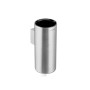 COSMIC LOGIC WALL-MOUNTED TOOTHBRUSH HOLDER IN SATIN STAINLESS STEEL