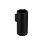 COSMIC LOGIC WALL-MOUNTED TOILET BRUSH HOLDER SOFT BLACK