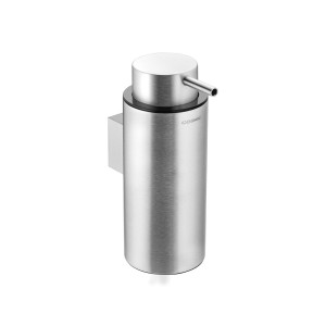 COSMIC LOGIC WALL DISPENSER IN SATIN STAINLESS STEEL