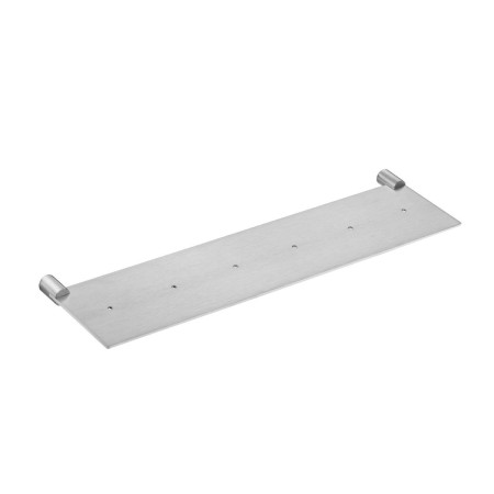 COSMIC LOGIC STAINLESS STEEL SHELF - SATIN STAINLESS STEEL 40cm