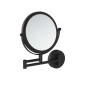 COSMIC ESSENTIALS SATIN BLACK WALL MAGNIFYING MIRROR