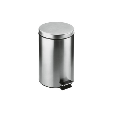 COSMIC ESSENTIALS POLISHED STAINLESS STEEL WASTE BIN 12 liters