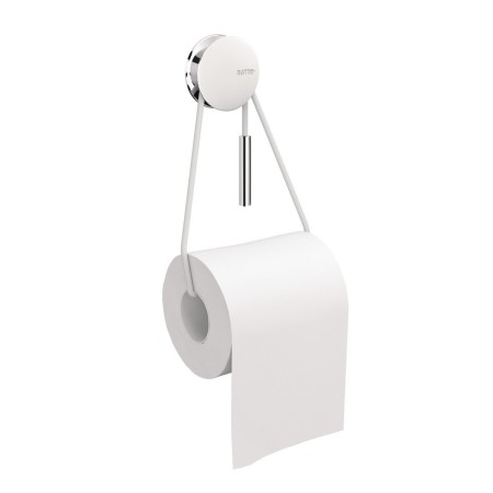 COSMIC DIABOLO TOILET PAPER HOLDER WITHOUT COVER CHROME/WHITE