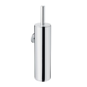 COSMIC DUO ROUND CHROME TOILET BRUSH HOLDER