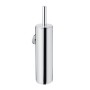 COSMIC DUO ROUND CHROME TOILET BRUSH HOLDER