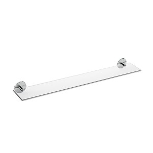 COSMIC DUO ROUND GLASS SHELF 60cm