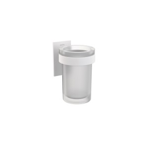 COSMIC STICK SATIN WHITE TOOTHBRUSH HOLDER