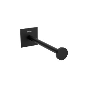 COSMIC STICK TOILET PAPER HOLDER WITHOUT COVER SATIN BLACK