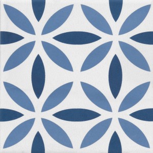 TONALITE AQUAREL DECORO ANTARES BLU 15X15