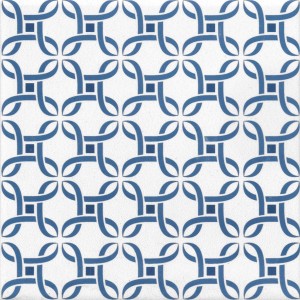 TONALITE AQUAREL DECORO MIZAR BLU 15X15