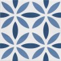 TONALITE AQUAREL DECORO STARS BLU 15X15