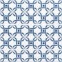 TONALITE AQUAREL DECORO STARS BLU 15X15