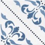 TONALITE AQUAREL DECORO STARS BLU 15X15