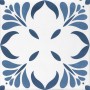 TONALITE AQUAREL DECORO STARS BLU 15X15