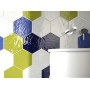 TONALITE EXABRIGHT ESAGONA BLU 15,3X17,5
