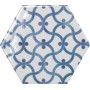 TONALITE EXABRIGHT DECORO MIX BLU E BIANCO 15,3X17,5