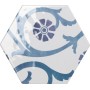 TONALITE EXABRIGHT DECORO MIX BLU E BIANCO 15,3X17,5
