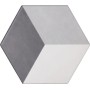 TONALITE EXAMATT DECORO TREDI GRIGIO 15X17.1