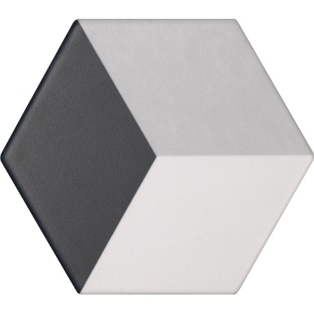 TONALITE EXAMATT DECORO TREDI NERO 15X17.1