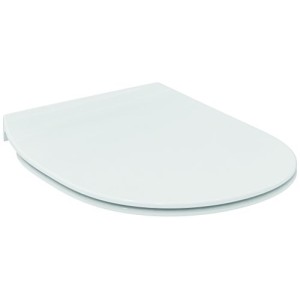 IDEAL STANDARD CONNECT - TOILET SEAT COVER WITH SOFT-CLOSE WITH STAINLESS STEEL HINGES