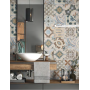 CASTELVETRO CERAMICHE Cementine Mix Soggetti Color 20x20 10mm