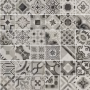 CASTELVETRO CERAMICHE Cementine Mix Soggetti Bn 20x20 10mm
