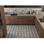 CASTELVETRO CERAMICHE Cementine Tappeto A Bn 20x20 10mm